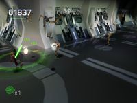 une photo d'Ã©cran de Star Wars Episode 1 - Jedi Power Battles sur Sony Playstation